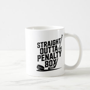 Direkt aus der Strafbank Lustiger Humor Hockey Kaffeetasse