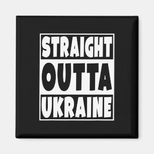 Direkt aus der Ukraine Geschenk für ukrainische Fa Magnet