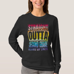 Direkt aus der zweiten Klasse Klasse 2025 2. Klass T-Shirt