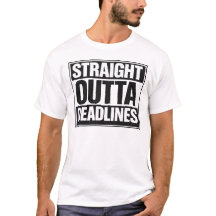 Direkt aus Terminen Lustiges Shirt Studentenleben