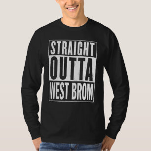 Direkt aus West Brom Grafik A4 T-Shirt