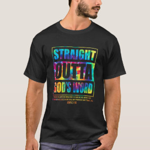 Direkt außerhalb Gottes Wort Johannes 3:16 Jesus  T-Shirt