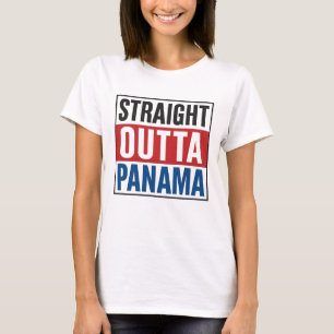 Direkt außerhalb von Panama - Flag Style Prix T-Shirt