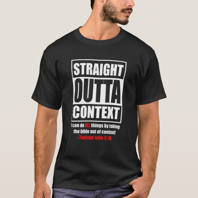 Direkt im Hintergrund kann ich alles Funny machen  T-Shirt (Vorderseite)