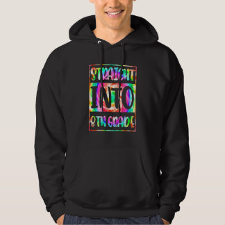 Direkt in die 8. Klasse Tie Dye Zurück zur Schule Hoodie