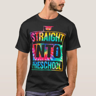Direkt in die Vorschule zurück zur Gefärbte Krawat T-Shirt