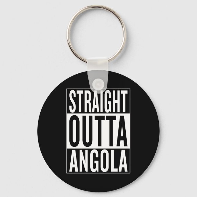 direkt nach Angola Schlüsselanhänger (Vorderseite)