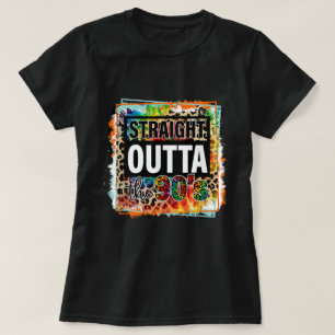 Direkt über dem Leopard der 1990er Jahre mit Krawa T-Shirt