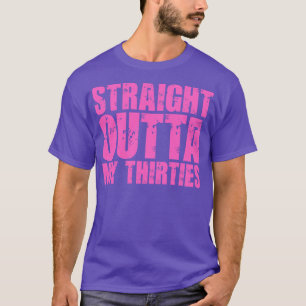 Direkt über meine Dreißiger T-Shirt
