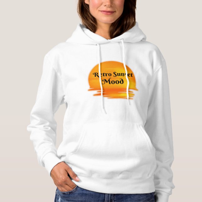 Direkt vom 80er hoodie (Vorderseite)