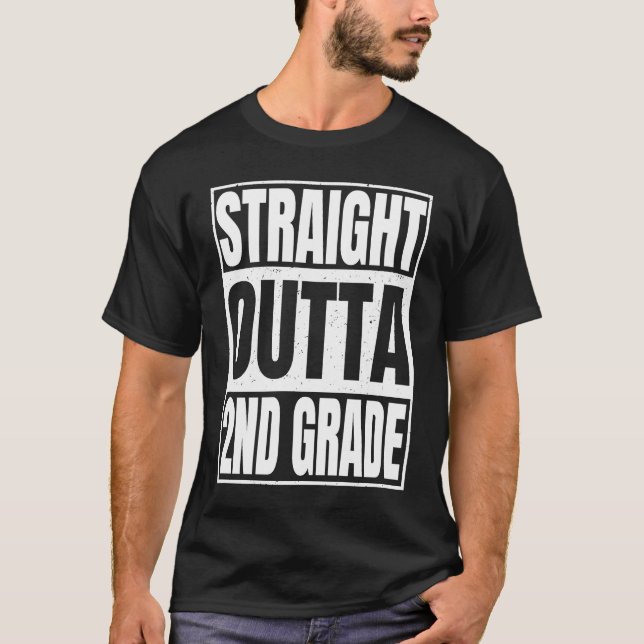 Direkte 2. Klasse der Schule 2 Gr T-Shirt (Vorderseite)