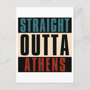 Direkte Ausfahrt Athens Georgia GA Postkarte