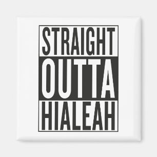 Direkte Ausfahrt Hialeah Magnet