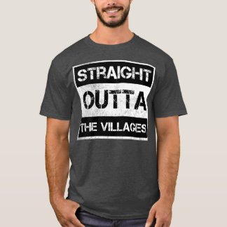 Direkte Aussicht über die Dörfer Florida Vintag Di T-Shirt
