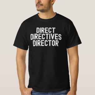 Direkte Direktiven Regisseur lustig halloween coum T-Shirt