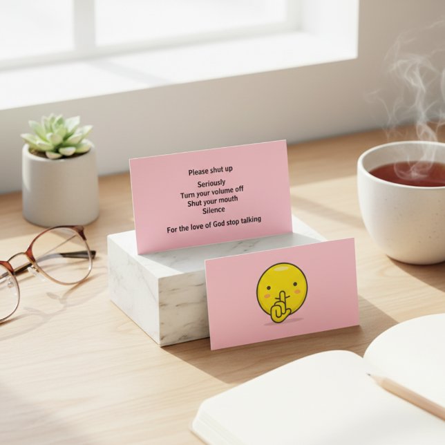 Direkte Mitteilung für mündlich übermäßig Telefonnummerkarte (Direct Communication for the Verbally Excessive Calling Card)