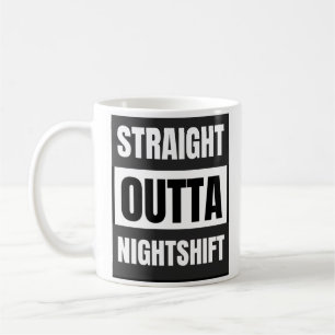 Direkte Nachtschicht Kaffeetasse