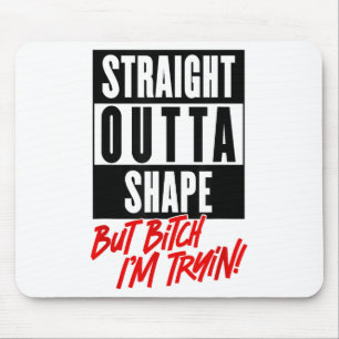 Direkte Outta-Form, aber ich versuche die lustige Mousepad