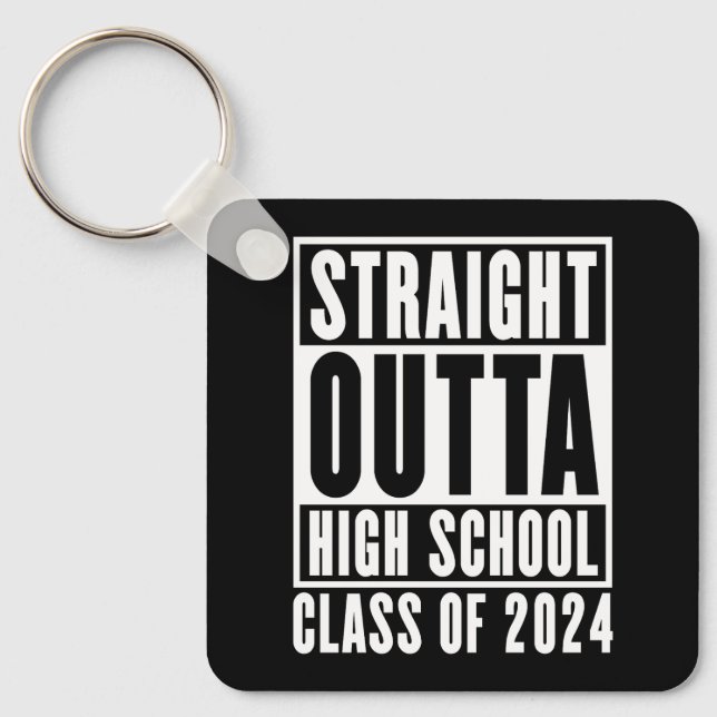 Direkte Outta High School 2024 Schlüsselanhänger (Vorderseite)