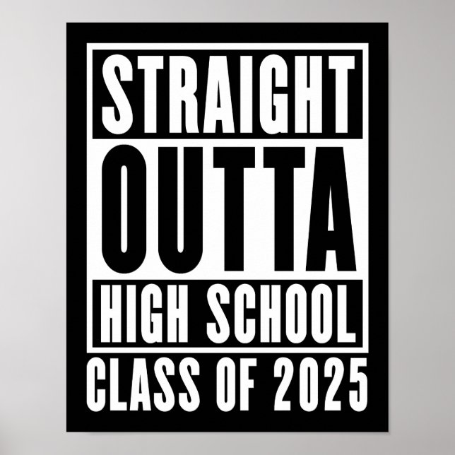 Direkte Outta High School 2025 Poster (Vorne)