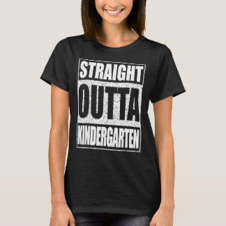 Direkte Outta Kindergarten Abschluss T-Shirt