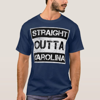 Direkte Outta olina PR Vintag Distressive Souveni T-Shirt