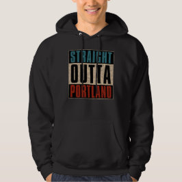 Direkte Outta Portland Oregon OR Hoodie