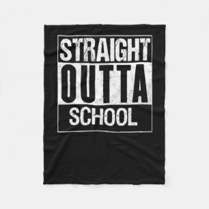 Direkte Outta School 1 Fleecedecke