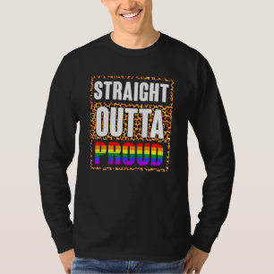 Direkte Outta Stolperfarbe hinter dem Closet R T-Shirt