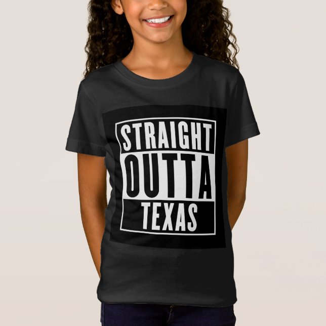Direkte Outta Texas Vintag T-Shirt (Vorderseite)