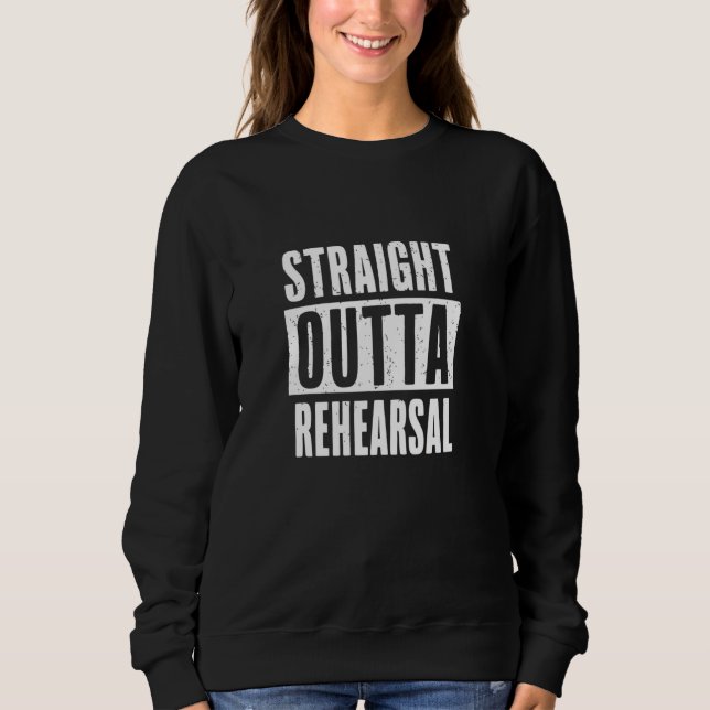 Direkte Probe - Schauspielhaus A Sweatshirt (Vorderseite)