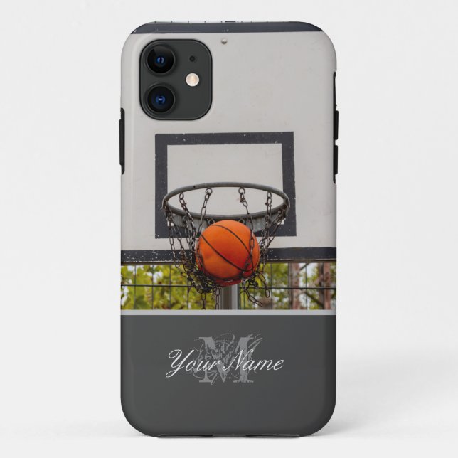 Direkter Schlag auf dem Basketballplatz! Case-Mate iPhone Hülle (Rückseite)