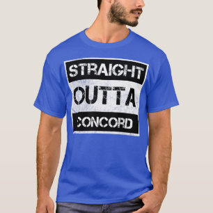 Direktes Outta Concord New Hampshire Vintag Distan T-Shirt