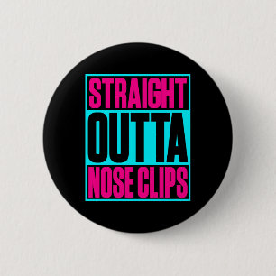Direktes Outta Nose Clips Synchronschwimmen Button