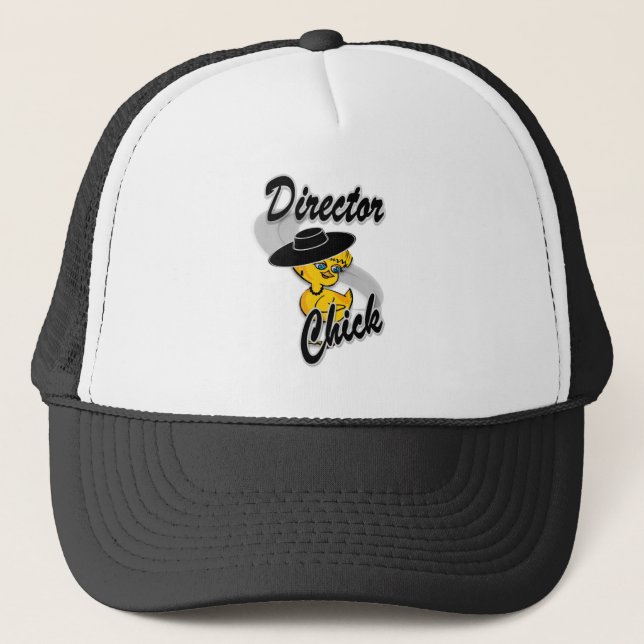 Direktor Chick #4 Truckerkappe (Vorderseite)