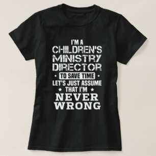 Direktor des Kinderministeriums T-Shirt