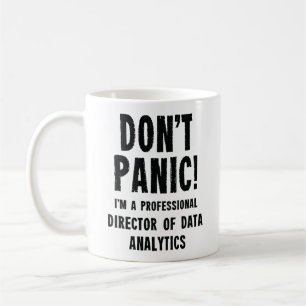 Direktor für Datenanalyse Kaffeetasse
