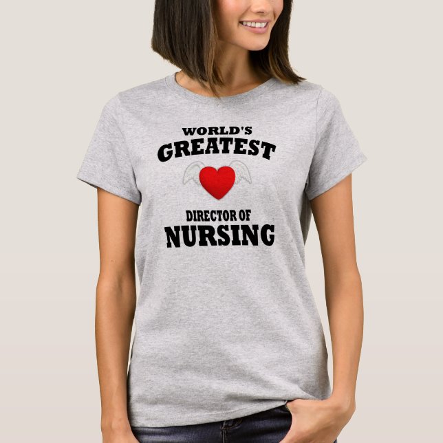Direktor für Krankenpflege T-Shirt (Vorderseite)