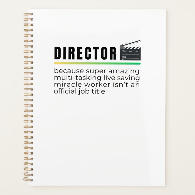 Direktor Planer (Vorderseite)
