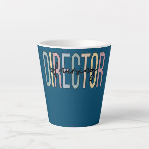 Direktor von Nursing Boho Direktor Nurse  Milchtasse