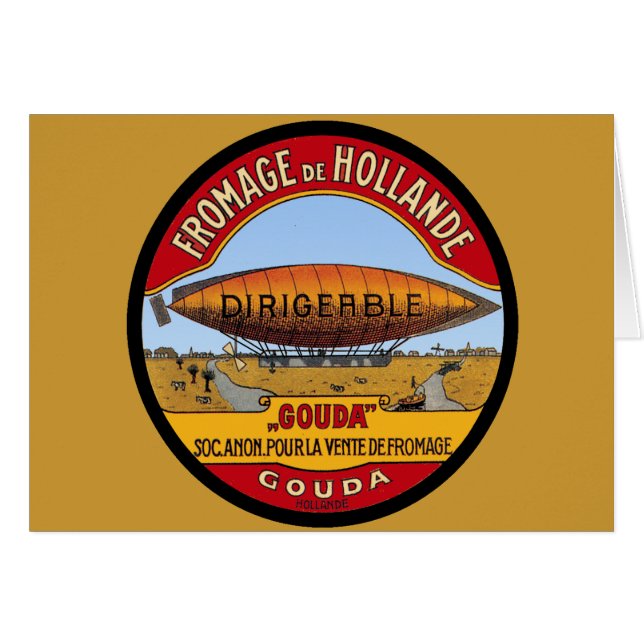 Dirigeable Holländische Käse (Vorderseite (Horizontal))