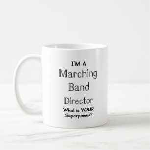 Dirigent einer Marschkapelle Kaffeetasse