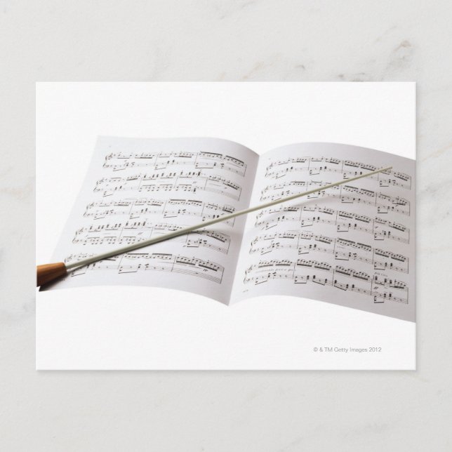 Dirigent Postkarte (Vorderseite)