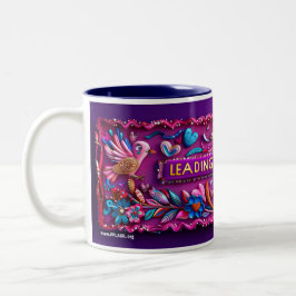 Diriger avec amour - Mug de bleuets