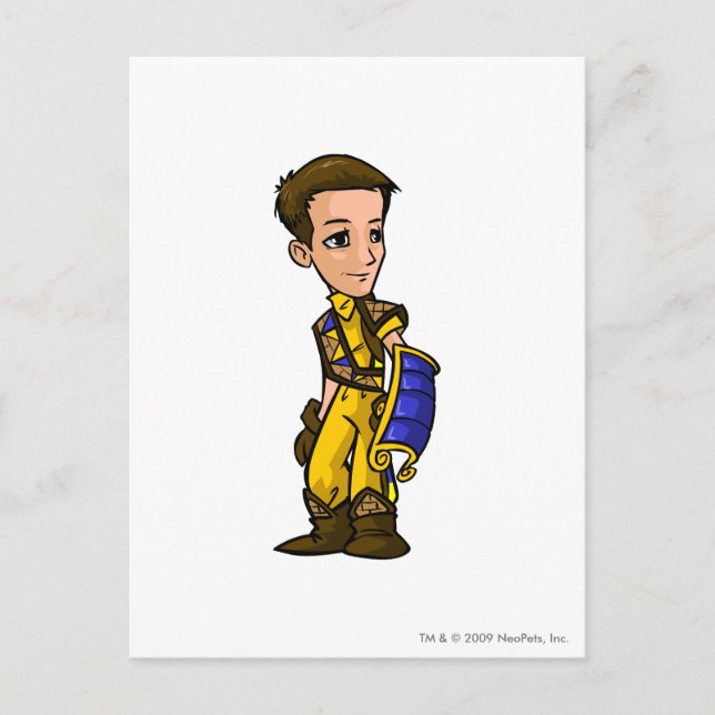 Dirigibles verlor den Wüstenspieler Postkarte (Vorderseite)