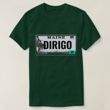 "Dirigo" Maine Kfz-Kennzeichen