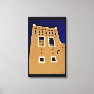 Diriyah Architektur Leinwanddruck