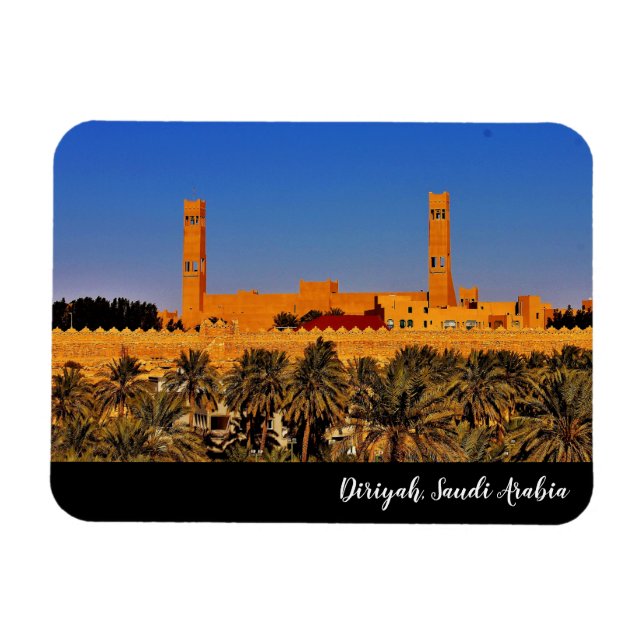 Diriyah, Saudi-Arabien Magnet (Horizontal)