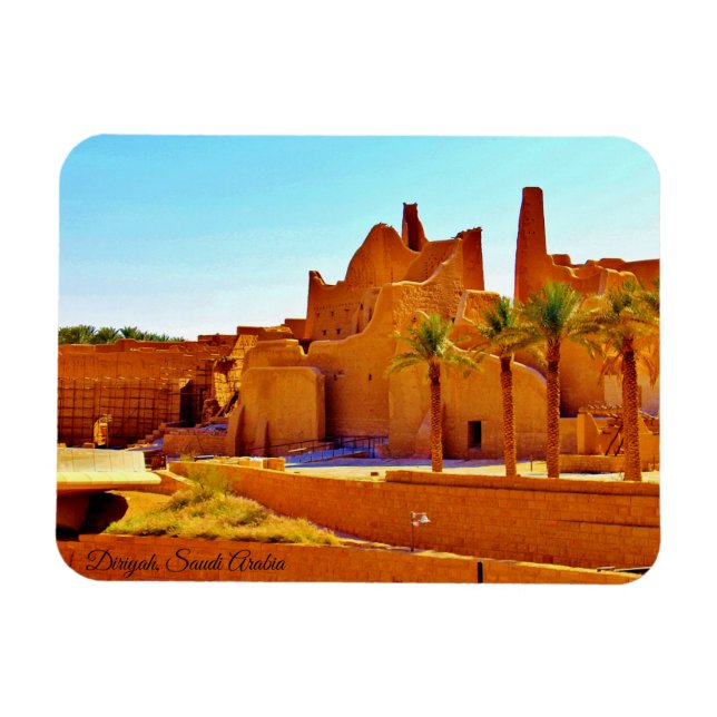 Diriyah, Saudi-Arabien Magnet (Horizontal)