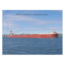 Dirk S. VanEnkevort & Michigan tablecloth